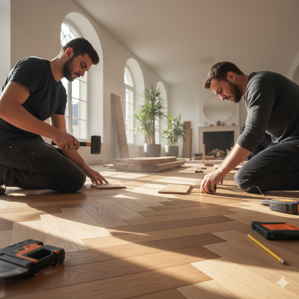 Pose parquet Lisieux : installation stable, finitions soignées et choix adaptés à votre intérieur. Travail professionnel et intervention dans les communes proches.