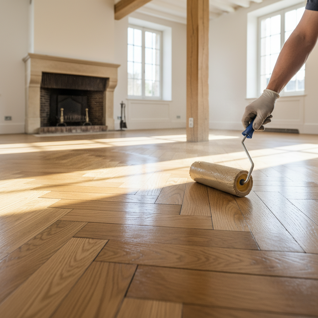 Vitrification de parquet à Caen. Protection durable, finition soignée, conseils professionnels et intervention dans les communes voisines. Devis clair et sans engagement.