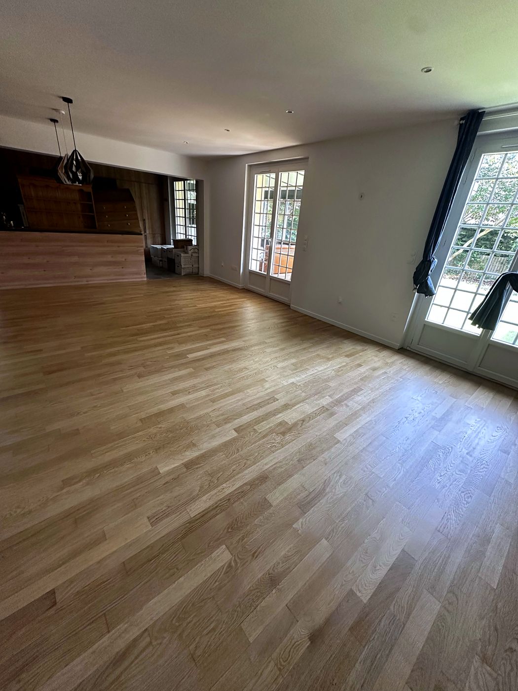 Salon, parquet vitrifié – Maxard Parquet