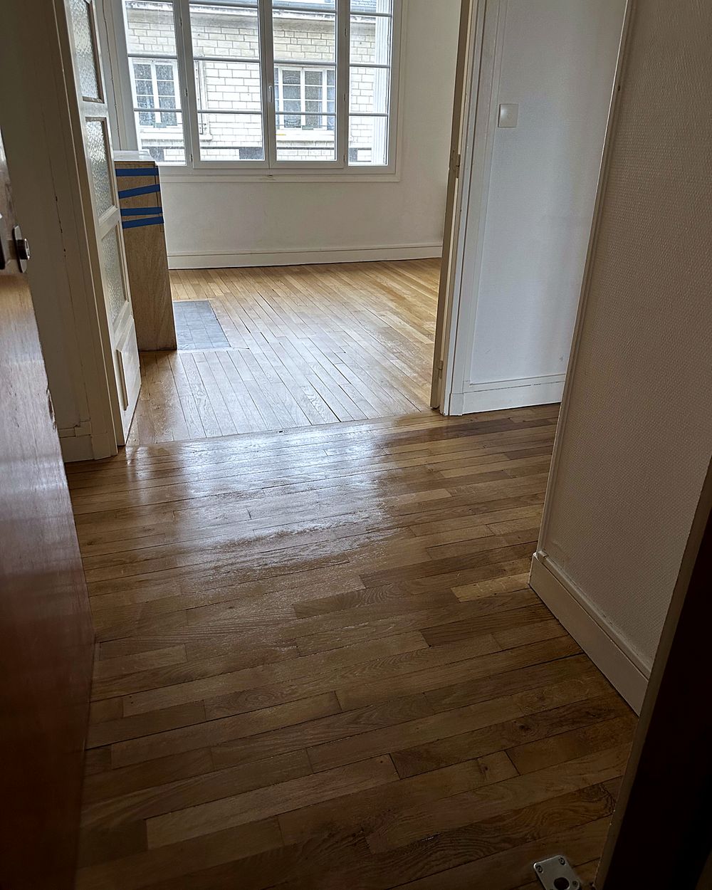 Chêne ancien après rénovation – Maxard Parquet